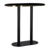 Ovale bartafel zwart marmer - Richmond Interiors Zenza
