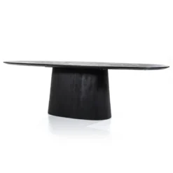 Ovale eettafel mangohout - Eleonora Aron