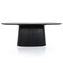 Ovale eettafel mangohout - Eleonora Aron