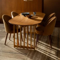 Ovale eettafel uitschuifbaar - Dutchbone Barlet