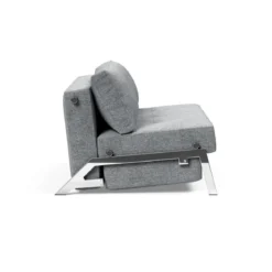 2-persoons slaapbank 140 - Innovation Living Cubed 140 Chrome