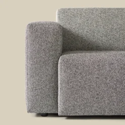 Rechte buitenbank met hocker all-weather - Bodio Fendi