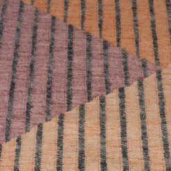 Retro design vloerkleed - Dutchbone Hampton
