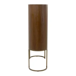 Retro drankkast walnoot en messing - Kare Design Giorgio