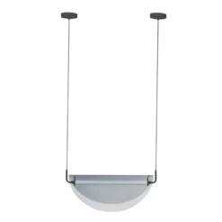 Retro hanglamp gebogen glas - Zuiver Rani