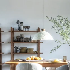 Retro stellingkast acacia hout - Eleonora Julian