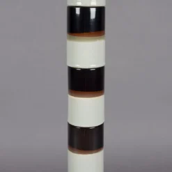 Retro vloerlamp met witte kap - Dutchbone Vertigo