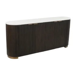 Ribbel dressoir met marmer - Richmond Interiors Mayfield