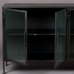 Ribbelglas dressoir - Dutchbone Boli