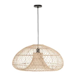 Rieten hanglamp naturel - Must Living Cala Salada