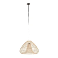 Rieten hanglamp Wabi Sabi - Must Living Cala Saladeta