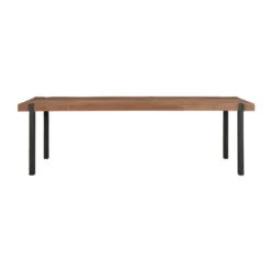 Robuuste eettafel teakhout - DTP Home Timeless Beam