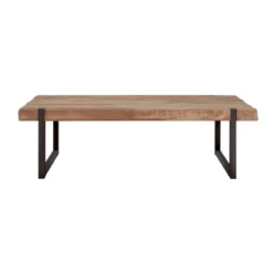 Robuuste salontafel van teakhout - DTP Home Beam