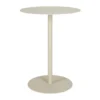 Ronde beige bistrotafel - Zuiver Snow