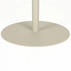 Ronde beige bistrotafel - Zuiver Snow