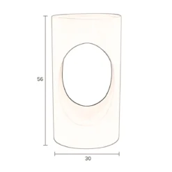 Ronde bijzettafel - Dutchbone Sai