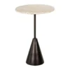 Ronde bijzettafel travertin - Richmond Interiors Avalon