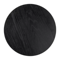 Ronde bijzettafel zwart eiken - Richmond Interiors Jazz