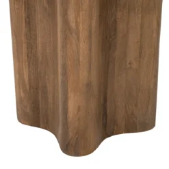 Ronde botticino bijzettafel - Eleonora Bodhi