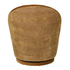 Ronde draaifauteuil vintage - Dutchbone Madison