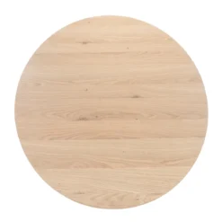 Ronde eettafel 130 cm eikenfineer - Eleonora Nola