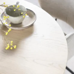 Ronde eettafel 130 cm eikenfineer - Eleonora Nola