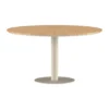 Ronde eettafel 120 cm teak - Lavis Croft