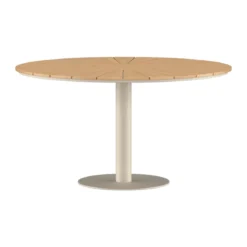 Ronde eettafel 120 cm teak - Lavis Croft