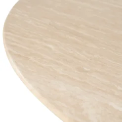 Ronde eettafel travertin - Eleonora Lova