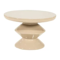 Ronde glanzende bijzettafel - By-Boo Circolo