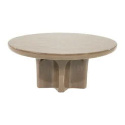 Ronde glanzende salontafel - By-Boo Circolo