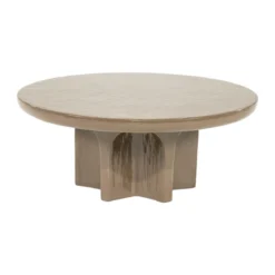 Ronde glanzende salontafel - By-Boo Circolo