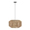 Ronde lamp abaca bananenblad - Must Living Soller