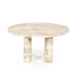 Ronde marmeren salontafel - By-Boo Marmo