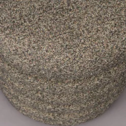 Ronde poef boucle stof - Dutchbone Fern
