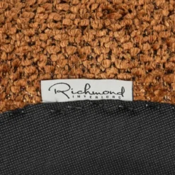 Ronde poef chenille - Richmond Interiors Jace