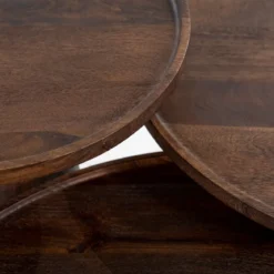 Ronde salontafel mangohout - Eleonora Ron