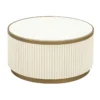 Ronde salontafelset beige goud - Richmond Interiors Tivoli