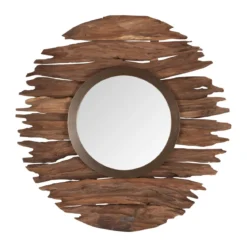 Ronde spiegel drijfhout - Must Living Pure