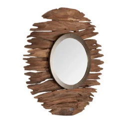 Ronde spiegel drijfhout - Must Living Pure
