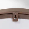 Ronde spiegel taupe bruin - Kare Design Arezzo Coffee