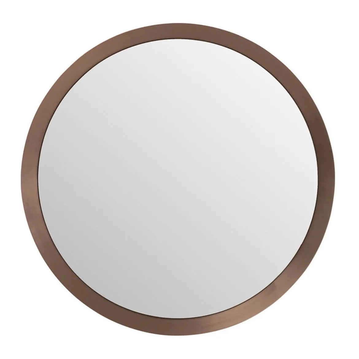 Ronde spiegel taupe bruin - Kare Design Arezzo Coffee