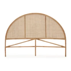 Rond rotan hoofdbord naturel - Kave Home Quiterie Round