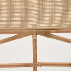 Rond rotan hoofdbord naturel - Kave Home Quiterie Round
