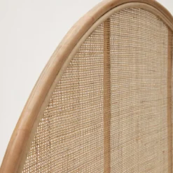 Rond rotan hoofdbord naturel - Kave Home Quiterie Round