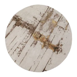 Rond vloerkleed - Kare Design Abstract Grey Line