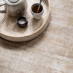 Rond vloerkleed laagpolig - Must Living La Belle