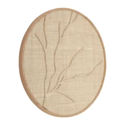 Rond wandpaneel jute beige - Must Living Jungle
