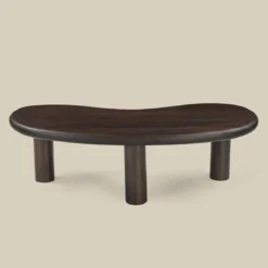 Salontafel hout organische vorm - Bodio Nala