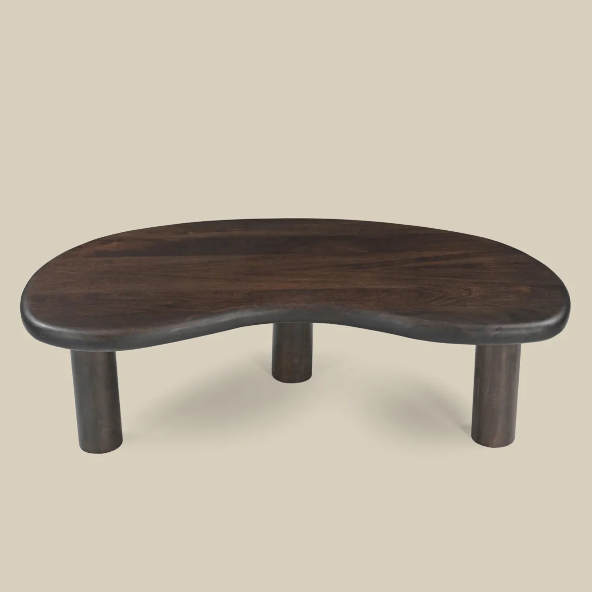 Salontafel hout organische vorm - Bodio Nala
